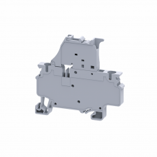 Клемма пружинная для предохранителя OptiClip CXF-4-HESILED-60V-(5x20)-10A-(0,2-4)-серый