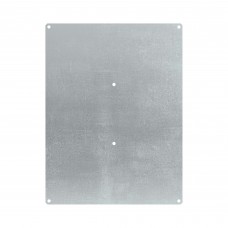Монтажная панель для цельного навесного шкафа из фибергласа, металл, 500х400 (ВхШ) мм