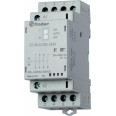 Модульный контактор 4NO 25А контакты AgNi катушка 230В АС/DC ширина 35мм степень защиты IP20 опции: мех.индикатор + LED упаковка 1шт.