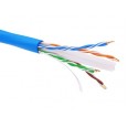 Информационный кабель неэкранированный U/UTP 4х2 CAT6A, PVC, синий