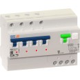 Авт. выкл. дифференциального тока OptiDin VD63-41B20-A-УХЛ4 (4P, B20, 10mA)