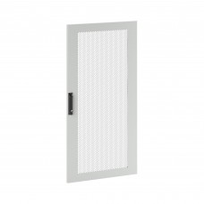 Дверь перфорированная одностворчатая для IT-CQE 1200 x 600 RAL7035