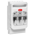Выключатель-разъединитель УВРЭ v2 160А с дополнительным контактом (NO+NC) откидного типа под предохранители ППН (габ,00) EKF