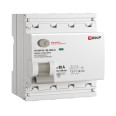 Выключатель дифференциального тока ВД-100N (S) 4P 80А 100мА тип AC эл-мех 6кА PROXIMA EKF