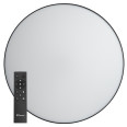 Светодиодный управляемый светильник Feron AL6200 `Simple matte` тарелка 165W 3000К-6500K черный